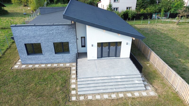 Breaza, judetul Prahova, casa exceptionala sistem timber-frame