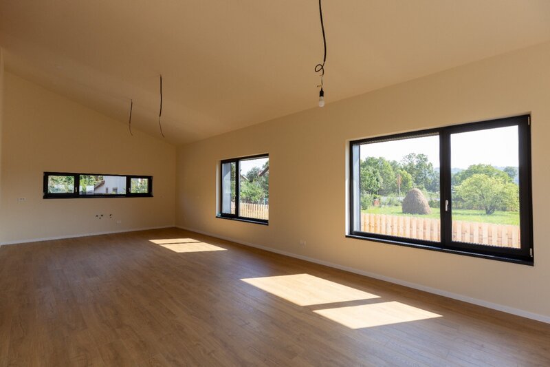 Breaza, judetul Prahova, casa exceptionala sistem timber-frame