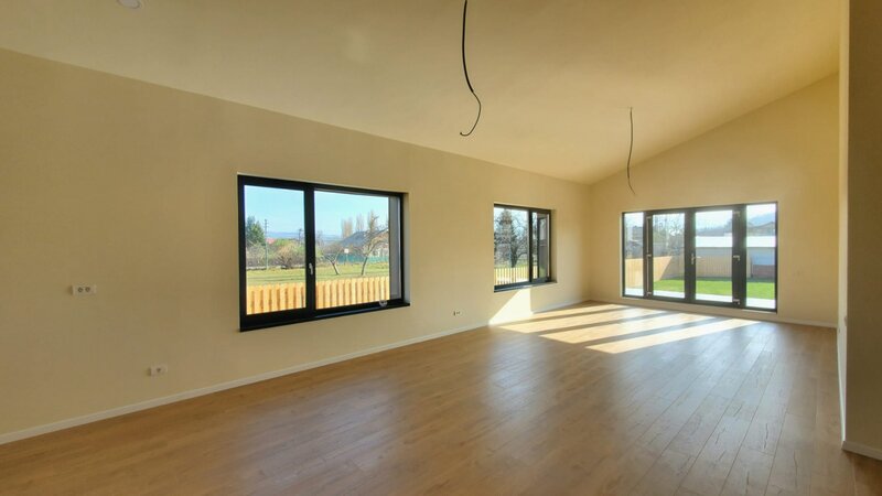 Breaza, judetul Prahova, casa exceptionala sistem timber-frame